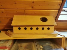 Arche Noah Holz mit zahlreichen Tier-Figuren, vgl Foto