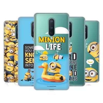OFFICIAL DESPICABLE ME FUNNY MINIONS SOFT GEL CASE FOR GOOGLE ONEPLUS PHONES