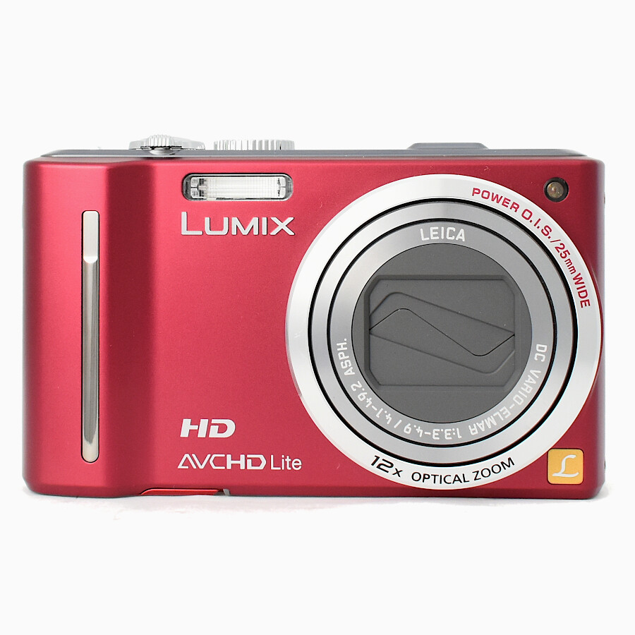Mint+]Panasonic LUMIX DMC-TZ10 Red Compact Digital Camera