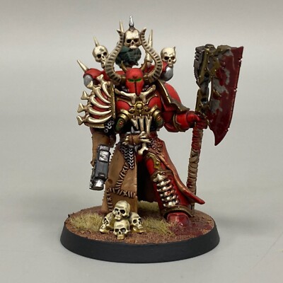WORLD EATERS MASTER OF EXECUTIONS CONVERSION WARHAMMER 40K HERETIC ASTARTES