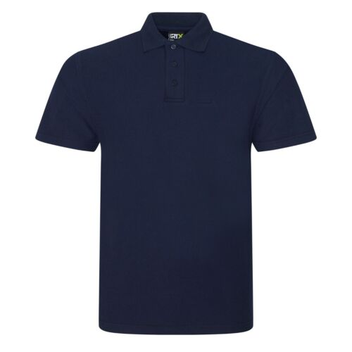 Mens Short Sleeve Polo Shirt Plain Casual Workwear Uniform Top Tee RTX - Picture 21 of 31