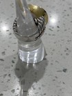 Stainless Steel And Citrine Ring  — photo 3