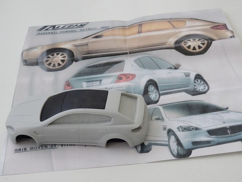 Alezan Models 1/43 - Maserati Kubang Concept - Détroit 2003 (Résine, Neuf)