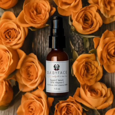 Babyface SUPER-C SERUM, 20% Vitamin C E Ferulic EGF Matrixyl, Aminos Q10 - 30 ml