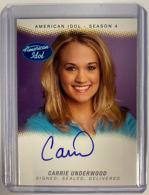 2005 Fleer American Idol Season #SSD-CU Carrie Underwood Silver
