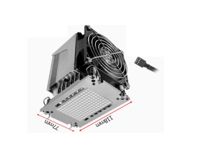 CPU Cooler fans Support Intel Xeon 450W LGA4677 4u radiator