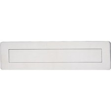 Briefeinwurf Edelstahl Briefklappe Post Briefschlitz Postklappe Tür 315 x 80 mm