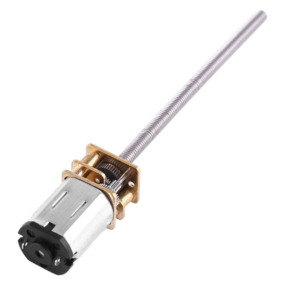 Motoréducteur N20 DC 6V 30RPM réduction métallique micro moteur arbre long M3