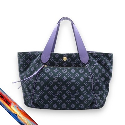 Louis Vuitton Monogram Beachline Hippo Ipanema PM Tote Shoulder Bag Marine