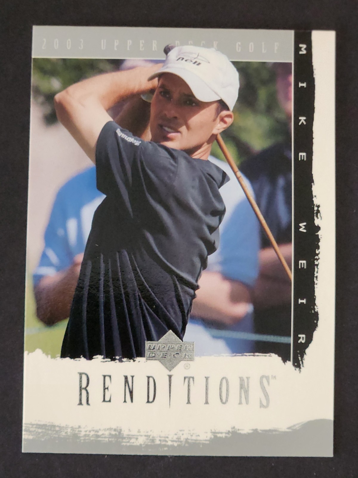 2003 Upper Deck Renditions - Mike Weir #4 2003 PGA Masters Champion 
