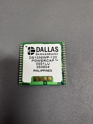 Dallas DS1556WP-120 PowerCap NVSRAM RTC Module 256K x8 Industrial