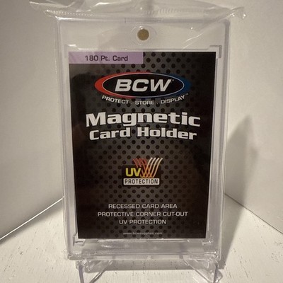 4x BCW 1-MCH-180 Magnetic Trading Card Holder (Set Of 4) New Individually Sealed
