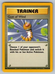 Gust of Wind 93/102 Base Set - Pokémon TCG
