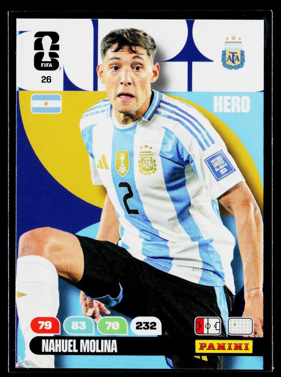 2026 Panini Adrenalyn XL Fifa World Cup - Nahuel Molina #26 for