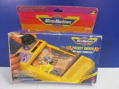 WORKING vintage MICRO MACHINES POCKET DRIVER no car OFF ROAD