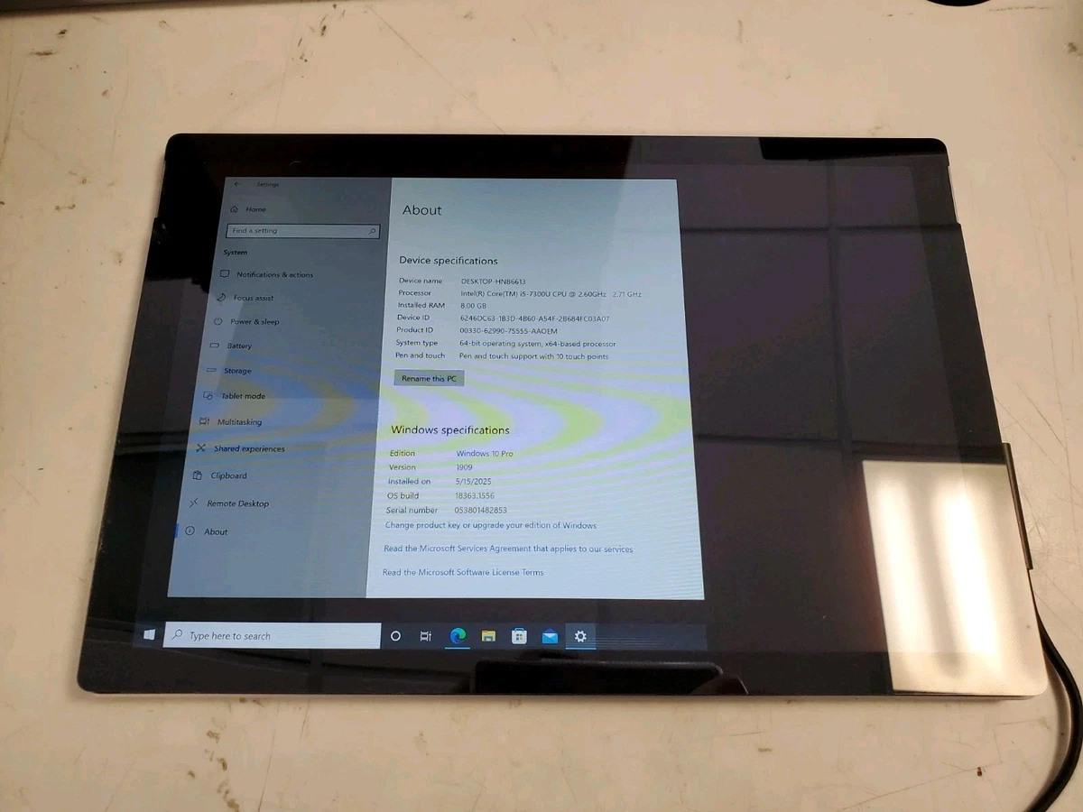 Microsoft Surface Pro 5 256 GB Tablets for sale | eBay