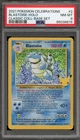 Pokemon Blastoise Celebrations Classic Coll. Base Set Holo Rare #2 PSA 8