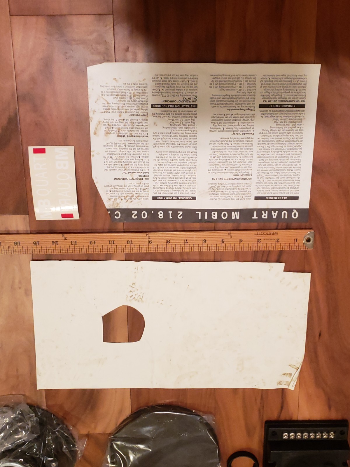 Vintage MB Quart QM 218.02 CX Component Speaker System – Made in Germany –...