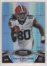 2012 Bowman Sterling Prism Refractor /25 Travis Benjamin #38 Rookie RC