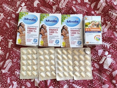 Multivitamine A-Z Vitamin C Nahrungsergänzungsmittel Unbenutzt Set