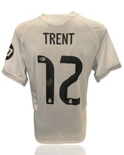 TRENT ALEXANDER-ARNOLD SIGNED REAL MADRID 2025/26 HOME SHIRT (ACG CERT AG17762)