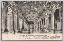 Vintage Palais de Versailles La Galerie des Glaces Historic Postcard