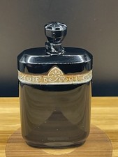 VTG Caron Nuit de Noel Perfume Bottle 1oz France 1920s Art Deco Metal & Wax #114