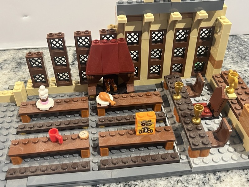 LEGO Harry Potter Great Hall Set Incomplete 75954 Hogwarts Great Hall