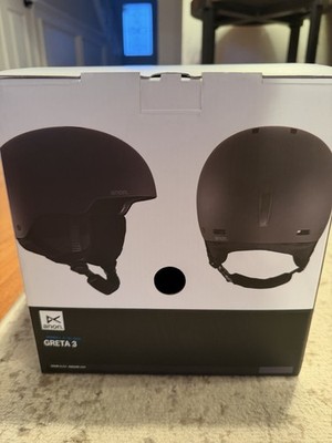 anon. Greta 3 Winter Sports Hard Shell Helmet S / 52- 55cm Black