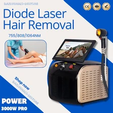 Laser hair removal machine, gold wavelength painless hair removal equipment