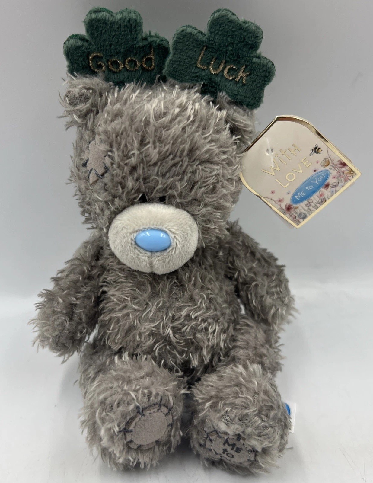 Me to You Plush 10cm High Good Luck Bear With Deely Boppers Official Collection - Image 3