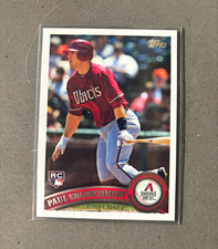 Topps 2011 Update Series Paul Goldschmidt Rookie Card #US47 Arizona Diamondbacks. rookie card picture