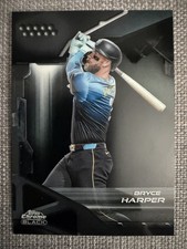 2026 Topps Chrome Black BRYCE HARPER #105 Philadelphia Phillies