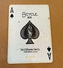 VINTAGE - 1963 BICYCLE 808 RIDER BACK Playing cards red deck (2 missing) — photo 2