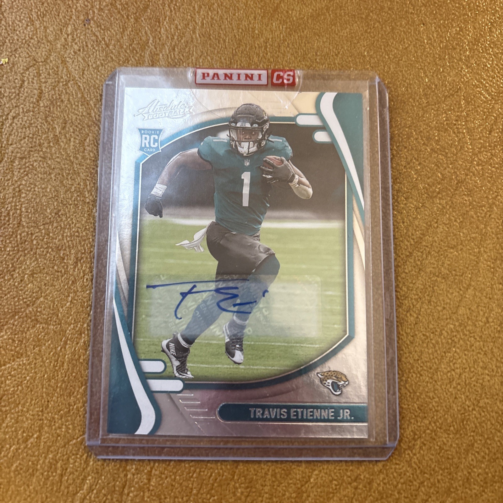 Travis Etienne Panini Absolute #112 Autograph