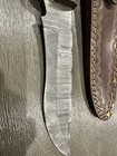 Custom Fixed Blade Knife Damascus Blade — photo 2