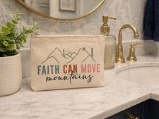 Christian Gifts for Women Birthday Makeup Cosmetic Bag Religious Inspirationa...