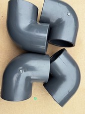 Lot of 4 Spears 3  Schedule 80 Sch 80 PVCI 90-Degree Elbow 806-030 NSF D2467
