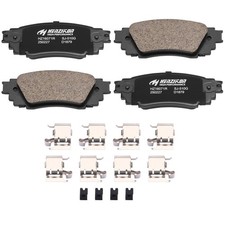 Premium Ceramic Rear Brake Pads for Toyota RAV4 Lexus RX350 2019-2022 w/Hardware
