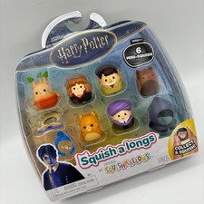 Squish-a-longs by Squishmallows Harry Potter Mini-Squish Accessory 6-pk NEW