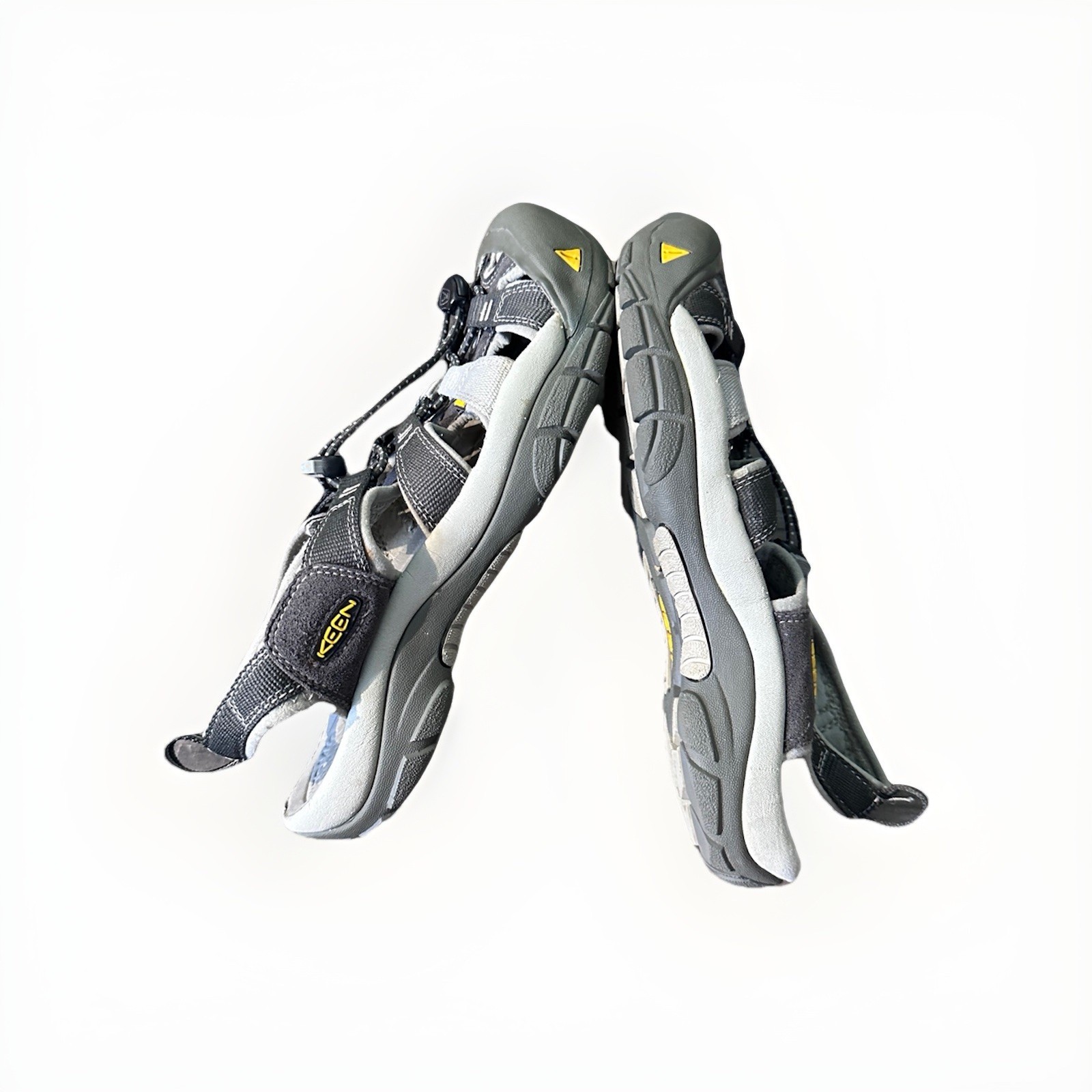 Keen Newport H2 grigio impermeabile scarpe sandali sportivi donna taglia 9