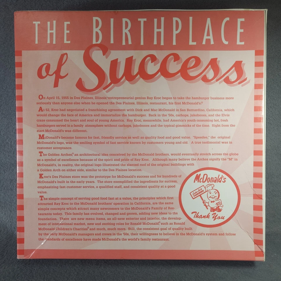 VTG 1991 McDonald's Springbok 1000 pc Puzzle 24" X 30" Ronald Pieces are Sealed - Image 2 of 4