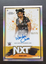 2025 Topps Chrome WWE Wendy Choo NXT Refractor Auto 151/175 #NXT-WCH WWE