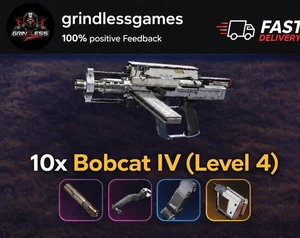 Arc Raiders 🔥 x10 Bobcat IV (Niveau 4) + Meilleures pièces jointes ( PS5 / Xbox / PC )