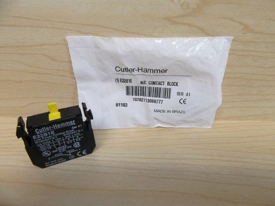 Cutler Hammer E22B1E Eaton Low Power Contact Block