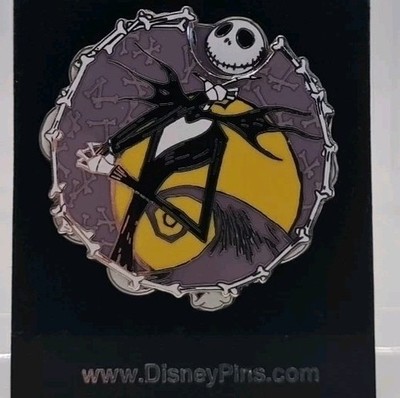 Disney spinner pin JACK SKELLINGTON 10 different expressions from 2008