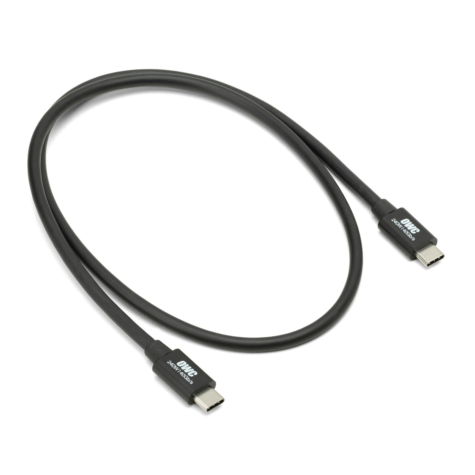 OWC [Intel Certified] 40Gbps Thunderbolt 4 Cable with 8K Video and 240W Charg...