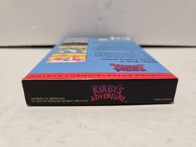 Kirby's Adventure Nintendo NES Complete in Box CIB (Battery Works)