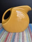 Fiesta Large Disk Pitcher Marigold Yellow Fiestaware HLC Made In USA