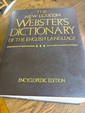 New Lexicon Websters Dictionary English Langu...